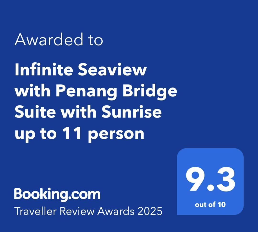 Infinite Seaview With Penang Bridge With Sunrise Up To 11 Person Holiday home
